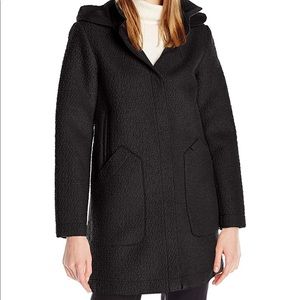 Vince Camuto Black Wool Coat